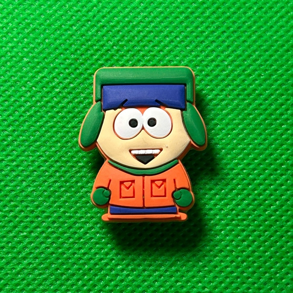 🌼 (5/$10 or 10/$15) NEW “South Park” Fun Croc Shoe Charm Collection Kyle